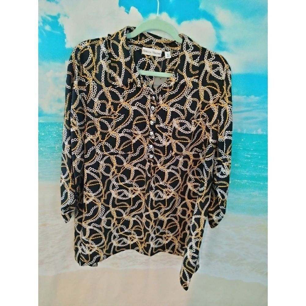 NWT: Rebecca Malone woman's blouse.